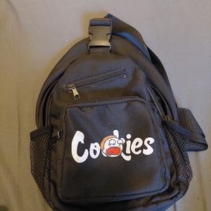 Cookies Rick and Morty Crossbody Backpack Bag and Hand Pouch
